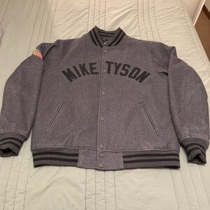 Roots of Fight Mike Tyson Vintage Wool Jacket- VERY RARE! (Size Large)